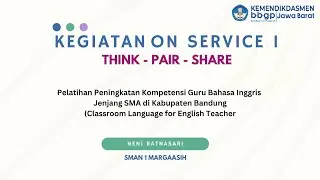 Kegiatan Pembelajaran Bahasa Inggris Kelas 10 (Descriptive Text) Teknik Think-Pair-Share