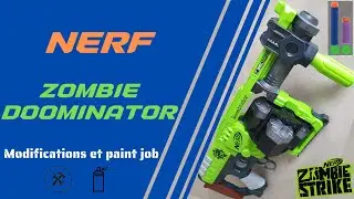 [TUTO] NERF Zombie Doominator mod - ressort + compatible short dart