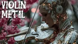 SYMPHONIC CYBERPUNK METAL + СКРИПКА - Гимн Потока Данных | Эпическая Sci-Fi Музыка
