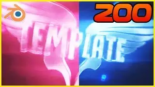 TOP 100 Blender Intro Templates #200 🎄 Special New Year 2017 🎄 [REUPLOAD]