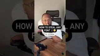 How to steal any font ai edition #chatgpt #ai