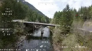 20 Apr 2024 - Nanaimo Lakes river run; 1 [FPV Goggles]