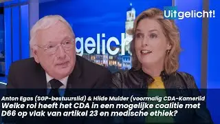 Uitgelicht 31 oktober 2025 - Anton Egas en Hilde Mulder over winst D66 en mogelijke coalitie met CDA