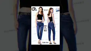 D5161 Stretch jeans, XS&ndash;L, slim & comfy fit for any look. Flexible, flattering, and stylish.