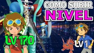 DMO - Mejor METODO para SUBIR NIVEL 170 en DIGIMON MASTERS