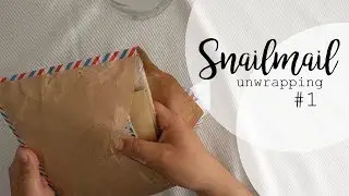 INCOMING SNAILMAIL #1 | unwrapping an incoming swap