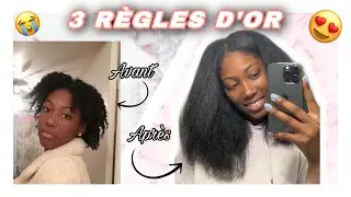 3 RÈGLES D’OR POUR FAIRE POUSSER SES CHEVEUX CRÉPUS RAPIDEMENT