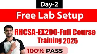 How To Setup RHCSA Lab | RHCSA Lab Environment Set up | RHCSA Lab Setup Kaise Kare | Day-2 Lab Setup
