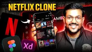 Netflix App UI/UX Clone Design: Full Tutorial for Beginners (Step-by-Step Guide!) | Netflix Clone