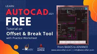 #12 | AutoCAD Tutorial R2021 || Offset & Break Command