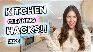 Kitchen Cleaning Hacks Everyone Needs!!
