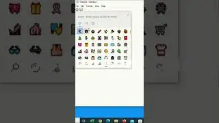Insert Emoji in Notepad Windows 10 #shorts #youtubeshorts | Tech Knowledge Tutor