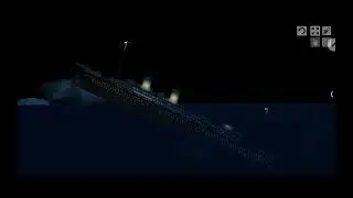 The best titans sink of floating sanbox-sleping sun #titanic#floating sanbox