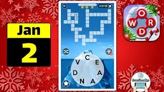 Wordscapes January 2 2021 Daily Puzzle Walkthrough