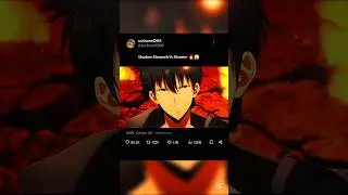 Jinwoo Insane Demon Castle Fight ⚔️ || Solo Leveling S2 #SoloLeveling #DemonCastle #SungJinwoo