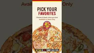 $13 XL Pizza Deal | Mix & Match 8 Classic Slices | Yummy Slice Pizza