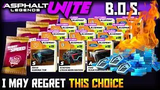 Opening 260 Packs of Burst of Speed (Asphalt Legends Unite)