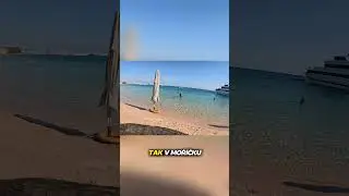 pl&aacute;ž a moře v Hurghadě #egypt #hurghada #cestovani #travel #holiday