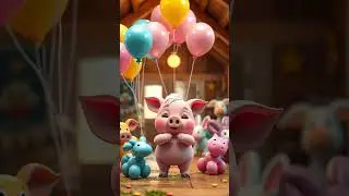 Jeff the Pig's Adorable New Year's Eve Party Surprise! #cuteanimals