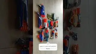 il mio arsenale nerf