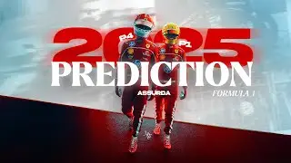 La mia PREDICTION classifica FORMULA 1 2025.