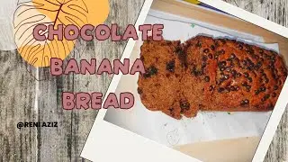 Chocolate banana bread, lembut banget , bikin nagih. 🥰