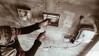 Underground electric wire kaise dale | wall cutting me kaise dale 🏨