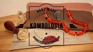 Komboloi Collection of unique kombologia with natural precious beads - worry beads