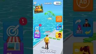 Геймплей Money Rush 3D | Уровень 3 #шорты #moneyrush