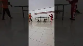 Learning table tennis | Tenis Meja anak 8 tahun