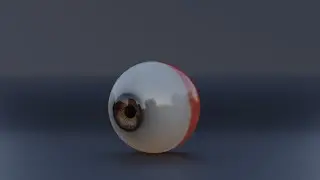 Realistic Human Eye 3d model | Render Preview