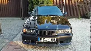 BMW E36 F82 M4 style DTM bicolor SMD LED angel eye rings with turn signal function