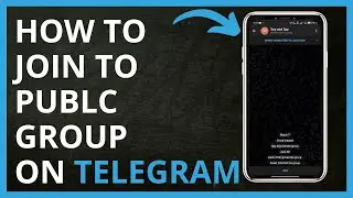 How to Join to Public Group on Telegram in 2024