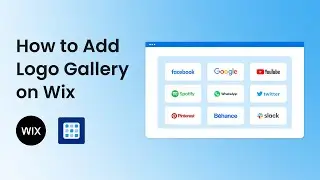 How to add a Logo Gallery on Wix