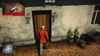 Hitman WoA - Sapienza (World of Tomorrow) SA speedrun 58 sec