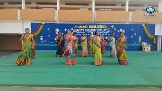 Teachers performance on Children's day - Part 2 | St. Mary's High School, Hyd Rd, Jangoan