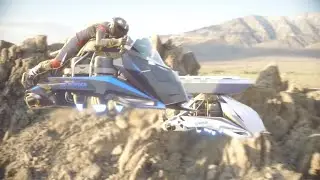 Jetpack Aviation - Speeder Piloted & Unmanned Hover Bikes Simulation [1080p]