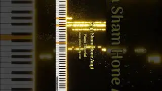 Aaja Shaam Hone Aayi | Piano Tutorial (Easy) 🎹 #shorts #viralshorts