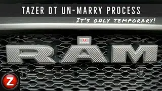 Tazer DT Un-marry Process (making room for a future upgrade!) - Ram Rebel #ramtrucks