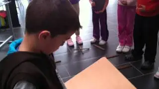 20111102 CEIP KANTICA MUSICA CON IPAD. PRI1 HARMONIUM. Escala de Do.