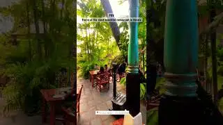 MOST BEAUTIFUL RESTAURANT IN KERALA | THEETAPANDARAM | VILLA MAYA | FOOD SHORTS