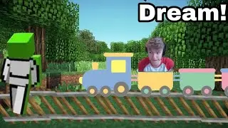 Tommy hits dream with a train!!