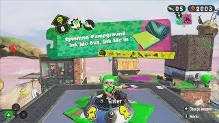 Splatoon 2 - Stage 2-8: Spinning Background (Hero Blaster)