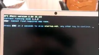 Jumper Ezbook 3 pro EFI Shell Version 2.50 [5.12] HELP