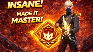INSANE! I Made It to MASTER in Free Fire MAX 🎉 | Rank Push Gameplay