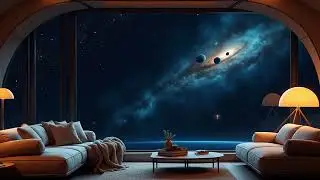 Celestial Tranquility - Space Ambient Music - Spaceship Chill