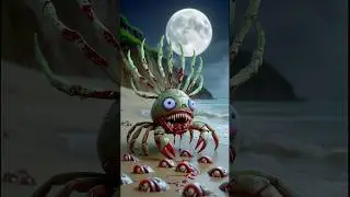 Horror Version of Disney Characters  &ndash; The Fearless Feline in a Terrifying World! #scary 20250819A