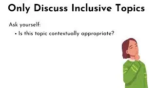 How To Be Inclusive