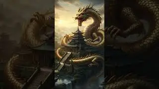 🔥 Golden Dragon Attacks the City! | Epic Fire Scene | #shorts