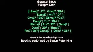 Giant Steps BACKING 160bpm